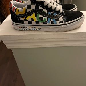 Lightly worn special addition vans